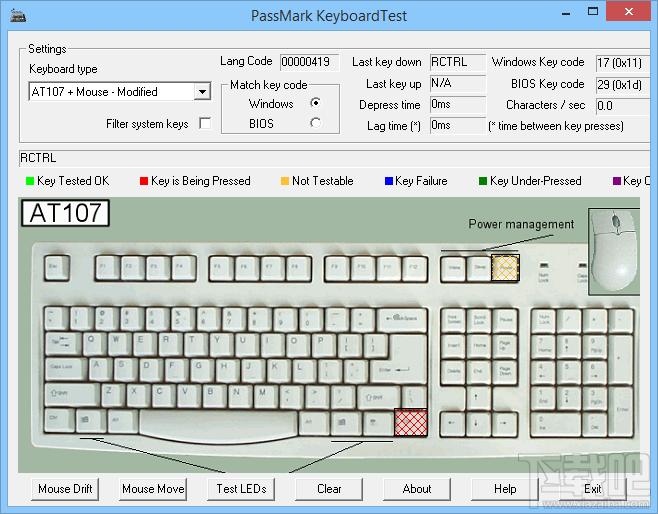 KeyboardTest,键盘测试,键盘测试软件,键盘测试软件下载