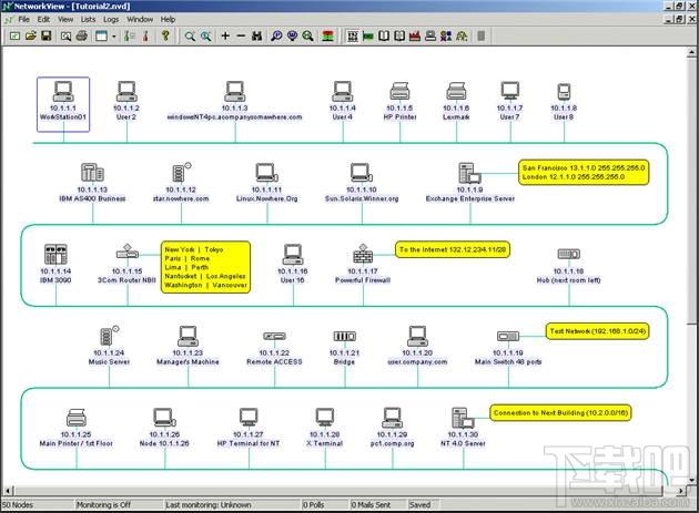 NetworkView,NetworkView下载,网络扫描工具