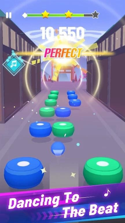 彩色球跳音乐游戏(musicballcolor)下载,彩色球跳,跳跃游戏,闯关游戏