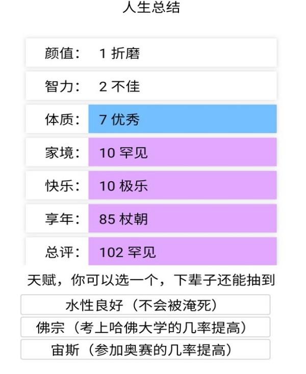 人生重来模拟器在线版本下载,人生重来模拟器,文字游戏,模拟游戏