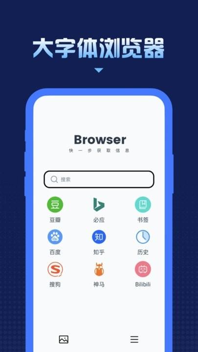 大字体浏览器官方版下载,大字体浏览器,浏览器app