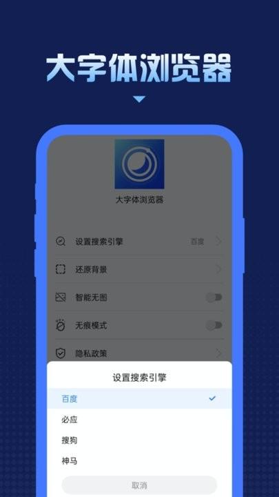 大字体浏览器官方版下载,大字体浏览器,浏览器app