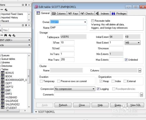 PLSQLDeveloper,数据库.