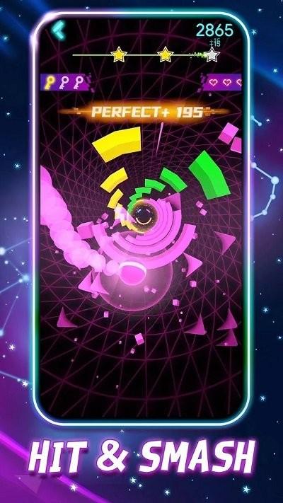 梦幻圆圈冲刺手机版下载,梦幻圆圈冲刺,音乐游戏,闯关游戏