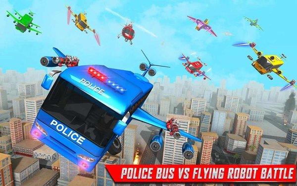 警察巴士机器人游戏下载,警察巴士机器人,机器人手游